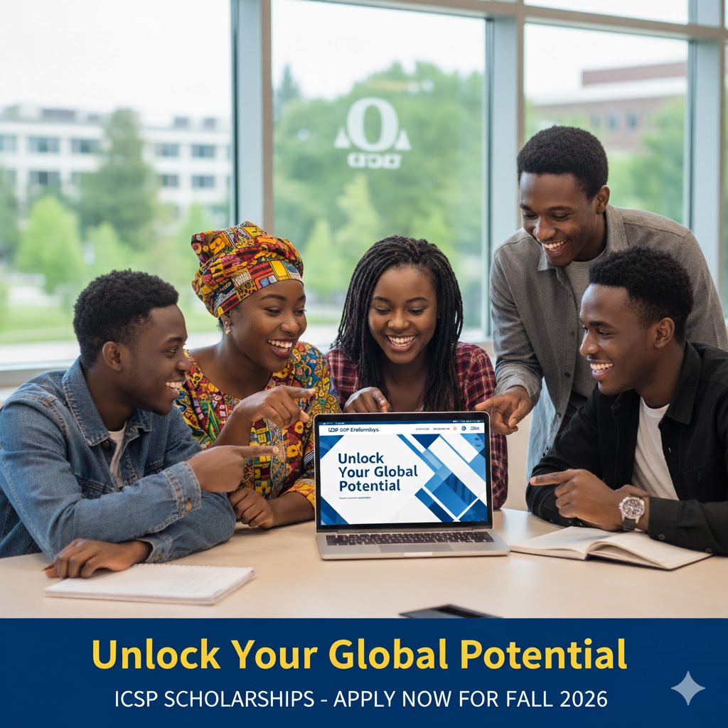 International Cultural Service Program (ICSP) Scholarship at the University of Oregon, USA
